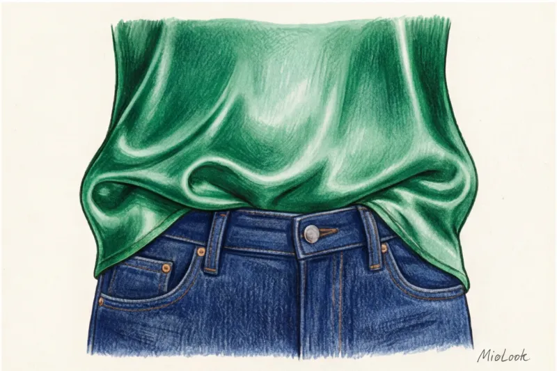 Цветовые сочетания с денимом: какие оттенки лучше всего смотрятся с синими джинсами - 5