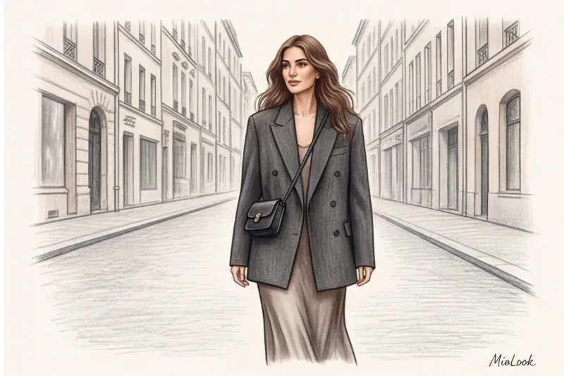 What to wear with a slip dress modestly: stylist tips