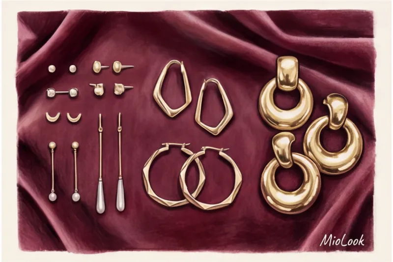 Как подобрать серьги по форме лица и длине шеи - 4