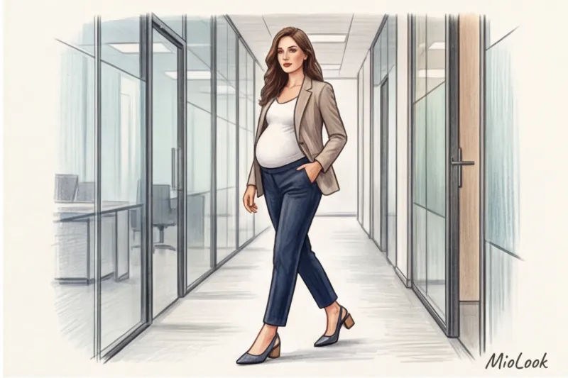 Обувь в офис для беременных: стиль и комфорт при отеках - 3