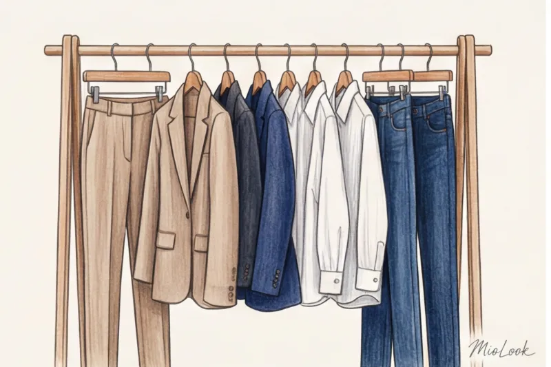 Базовый гардероб для полных женщин 40 лет: стильные решения на каждый день - 4