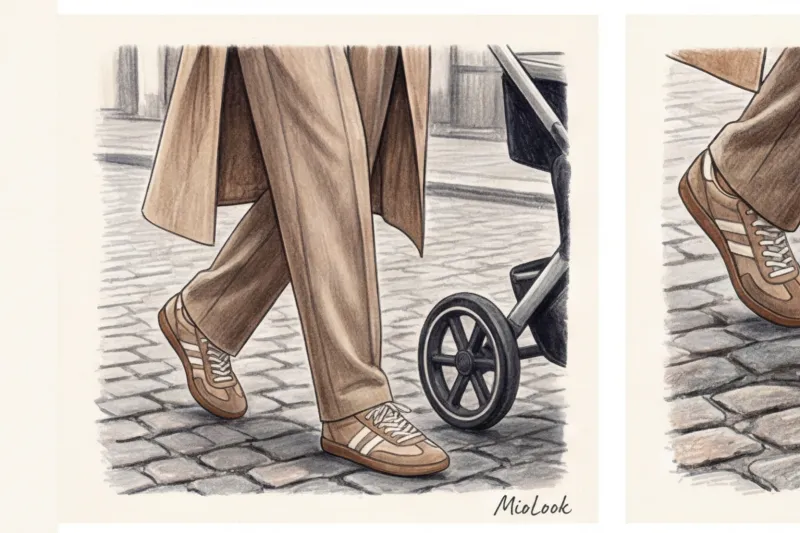 Образы для прогулок с коляской: стильный кэжуал для мам на ГВ - 4