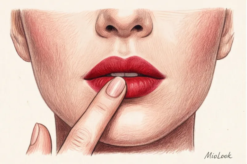 Красная помада в вечернем макияже: как наносить, чтобы она держалась всю ночь - 4