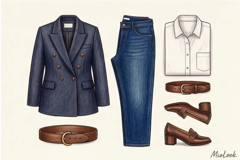 Базовый гардероб для полных женщин с учетом типа фигуры (Plus Size) - 9