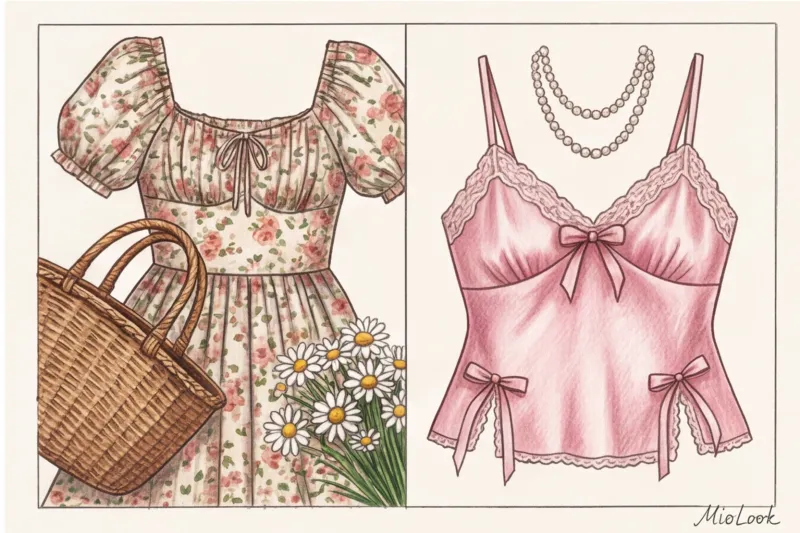 Стиль Cottagecore и Coquette для полных девушек: комплиментарные фасоны - 9