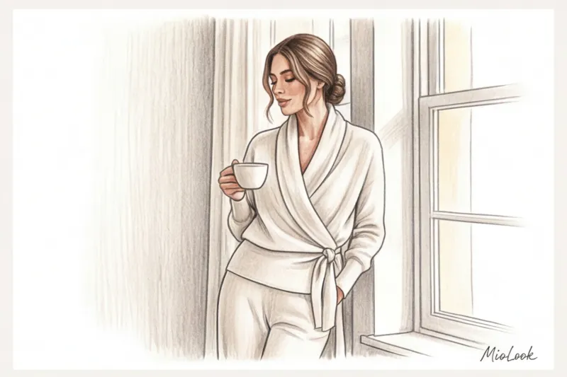 Теплая домашняя одежда: стильные решения для холодного сезона - 5