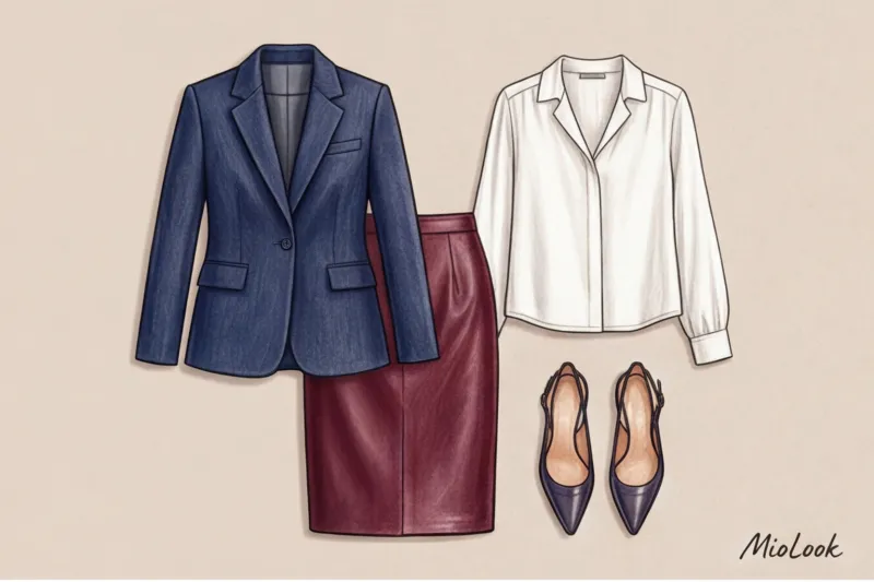 Строго и элегантно: деловой стиль королевы Летиции - 2