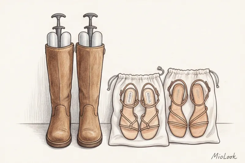 Как правильно хранить несезонную обувь - 5