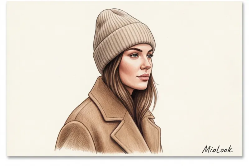 Шапки и шарфы под верхнюю одежду: правила идеальных сочетаний - 8