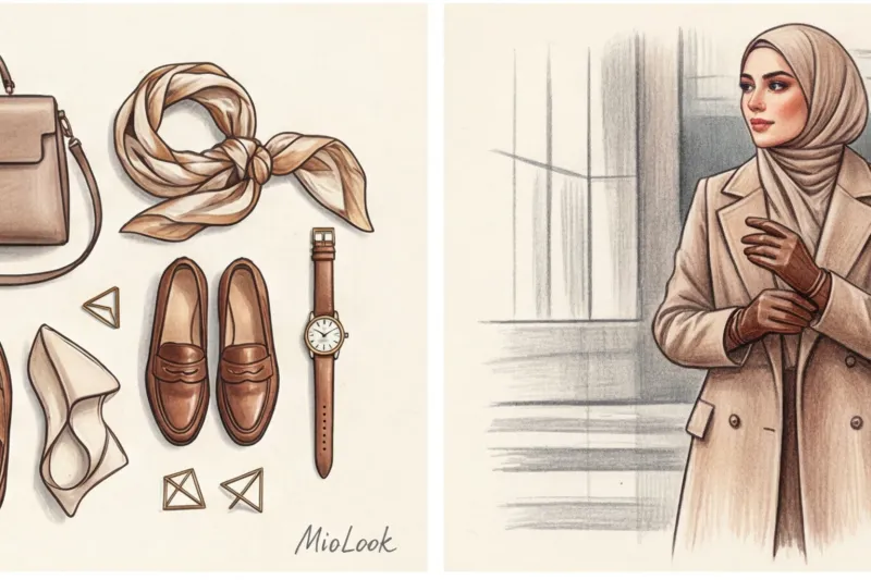 Деловые аксессуары и обувь в modest fashion - 8