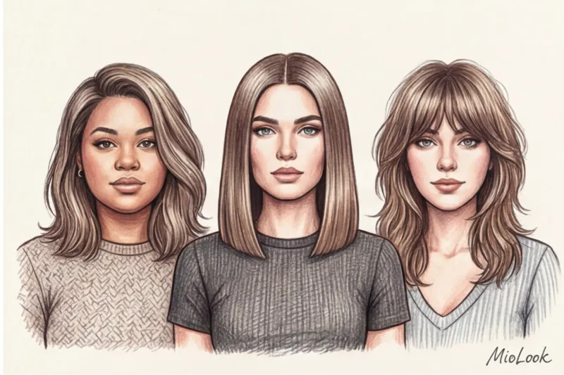 Подбор стрижки по форме лица: идеальные решения для каждой - 3