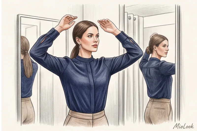 Закрытые блузки и рубашки: идеальный верх для строгого дресс-кода - 6