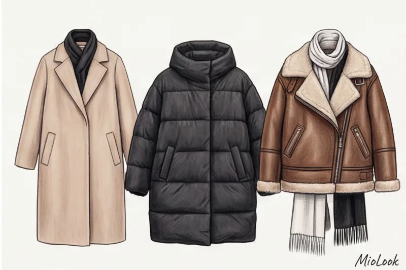 Верхняя одежда, которая добавляет возраст: от старомодных шуб до курток в обтяжку - 6