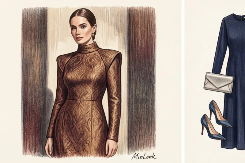 Закрытые платья на выпускной: стильные идеи для скромного образа - 4