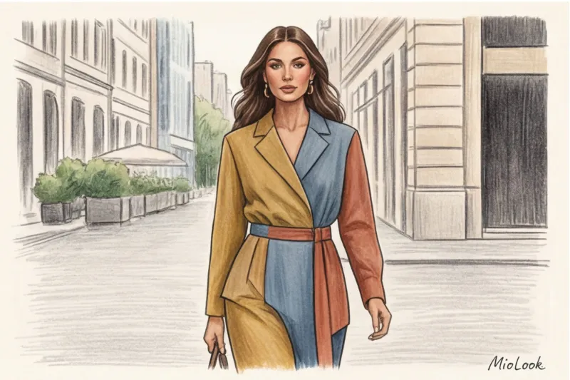 Как использовать цветовой круг Иттена при составлении гардероба - 7