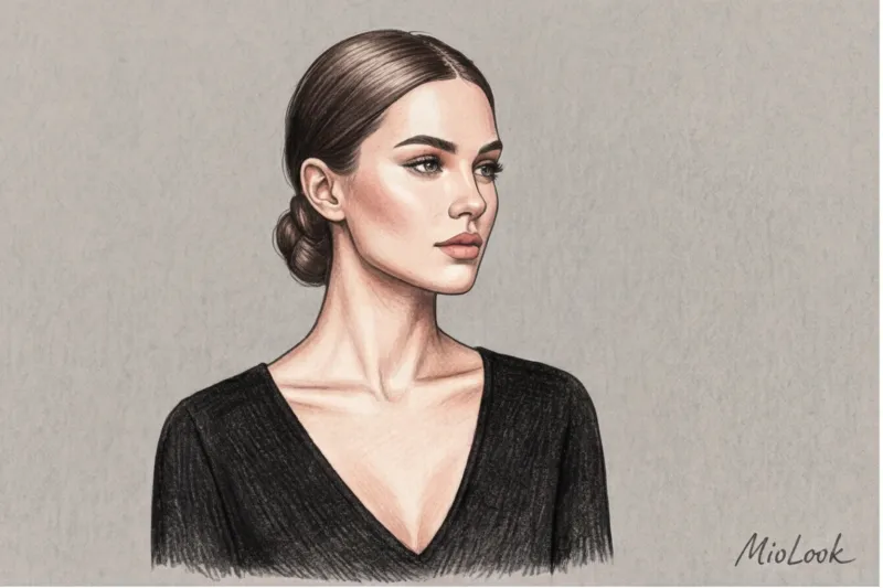 Ідеальна зачіска під v образний виріз: найкращі укладання