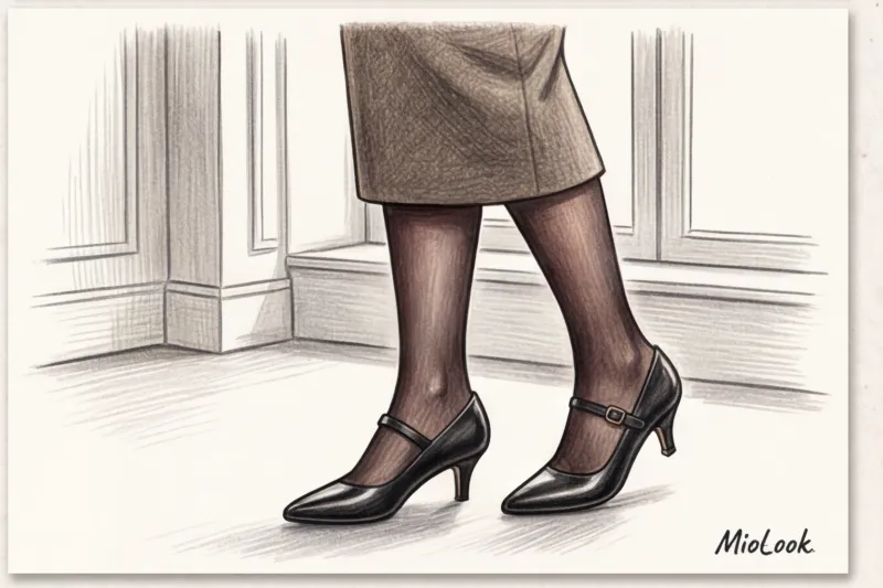 Туфли Мэри Джейн: как интегрировать французский шик в свой гардероб - 9