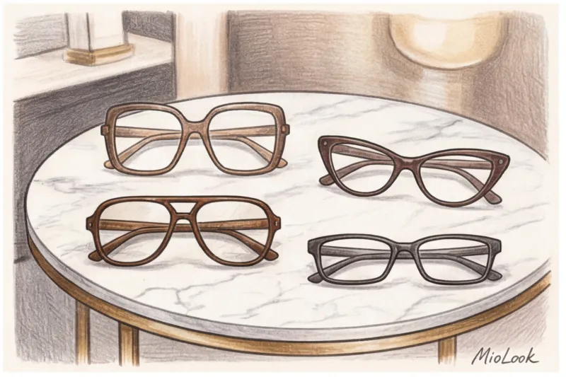 Оправы для вытянутого лица: как визуально сбалансировать пропорции - 9