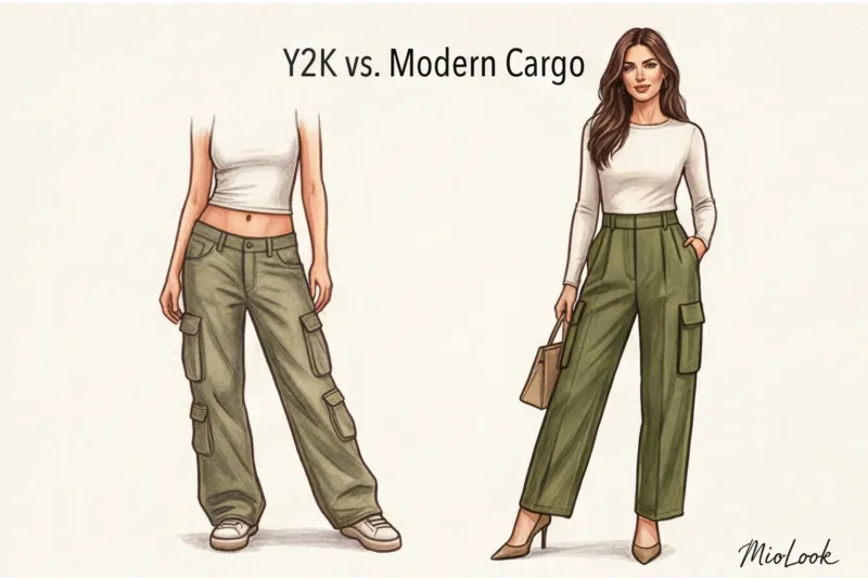 Брюки карго в женском гардеробе: как носить тренд нулевых женственно - 8