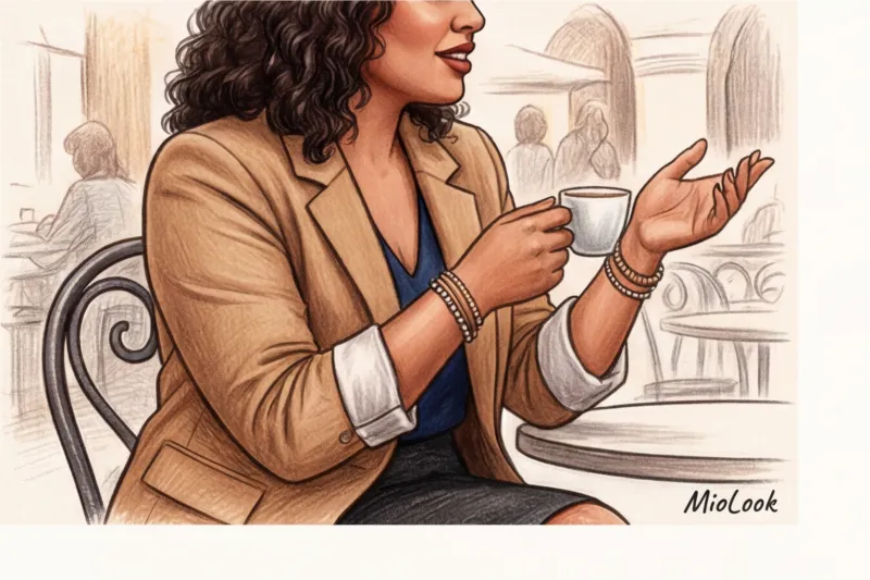 Гардероб для невысоких plus size: как скрыть объемы и вытянуть силуэт - 9