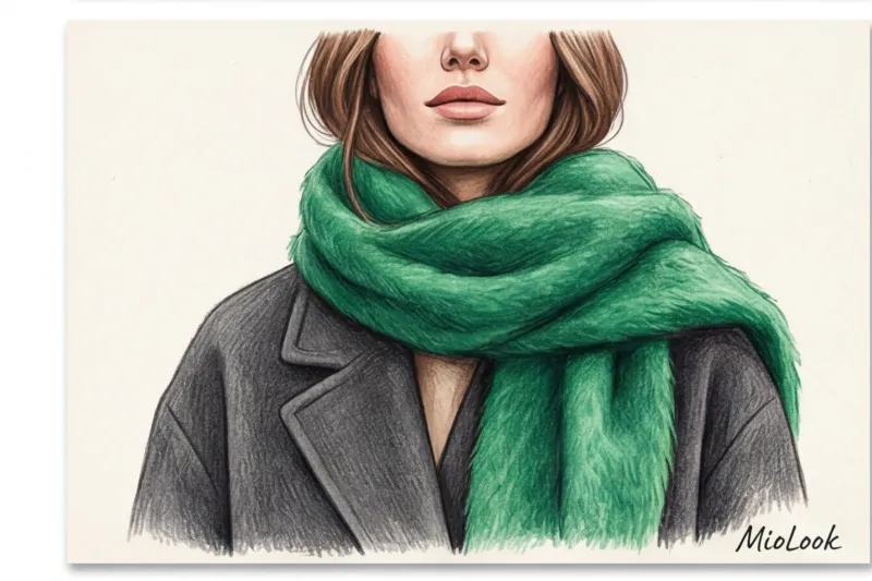 Шапки и шарфы под верхнюю одежду: правила идеальных сочетаний - 4