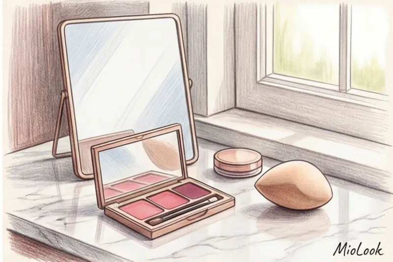 Куда наносить румяна: схемы для каждой формы лица - 6