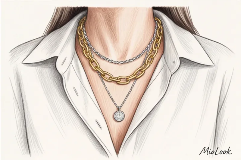 Как правильно сочетать золото и серебро в одном образе - 9