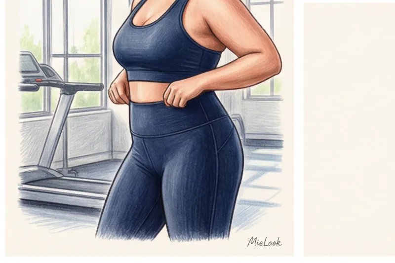 Спортивная одежда Plus Size: комфортная форма для полных девушек - 7