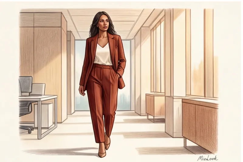 Цветовая гамма делового гардероба: как добавить цвет в скучный офис - 7