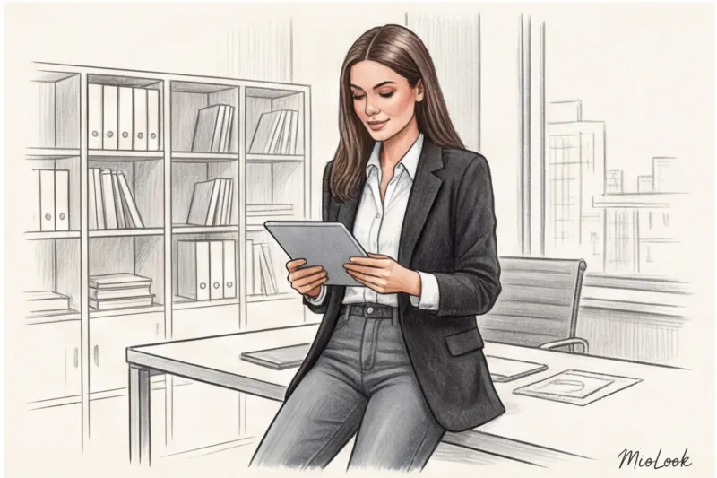 Не только синий: как стилизовать серые, белые и цветные джинсы - 5