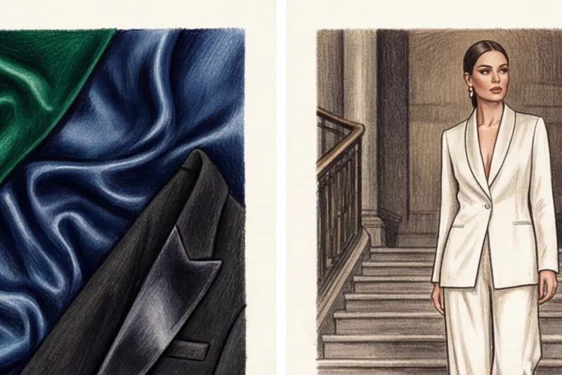 Вечерний брючный костюм: стильная альтернатива платью на праздник - 2