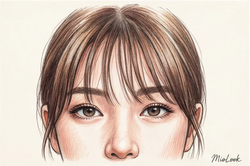 Трендовые корейские женские стрижки и прически в стиле K-pop - 4