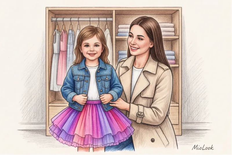 A capsule wardrobe for a girl: putting it together without tears