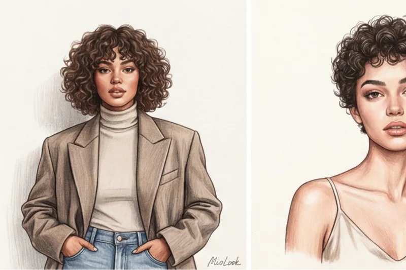 Стрижки на вьющиеся и кудрявые волосы: лучшие идеи - 2