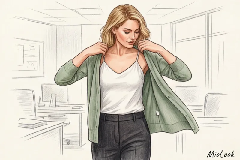 Летний офисный стиль: как одеваться на работу в жару - 5