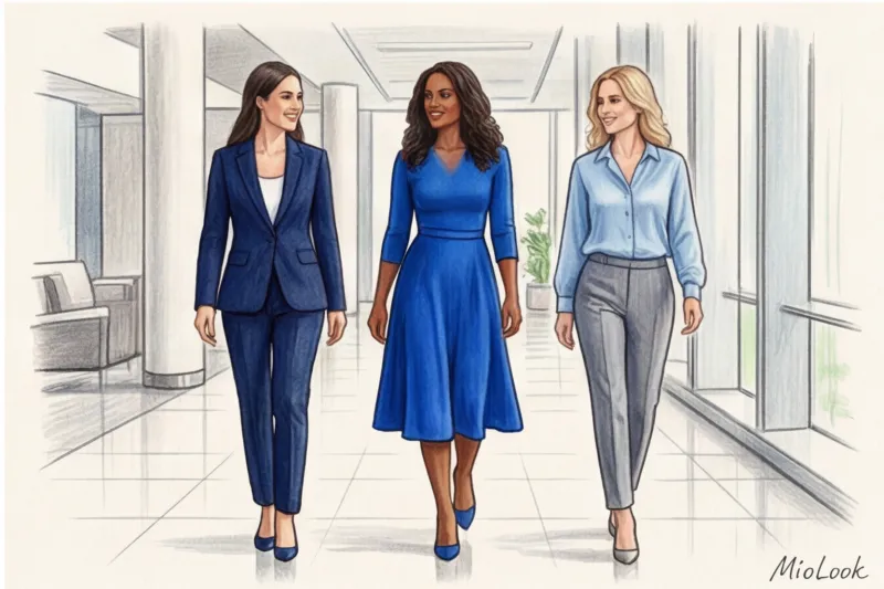 Синий цвет в деловой одежде: почему это лучший выбор для вызова доверия - 9