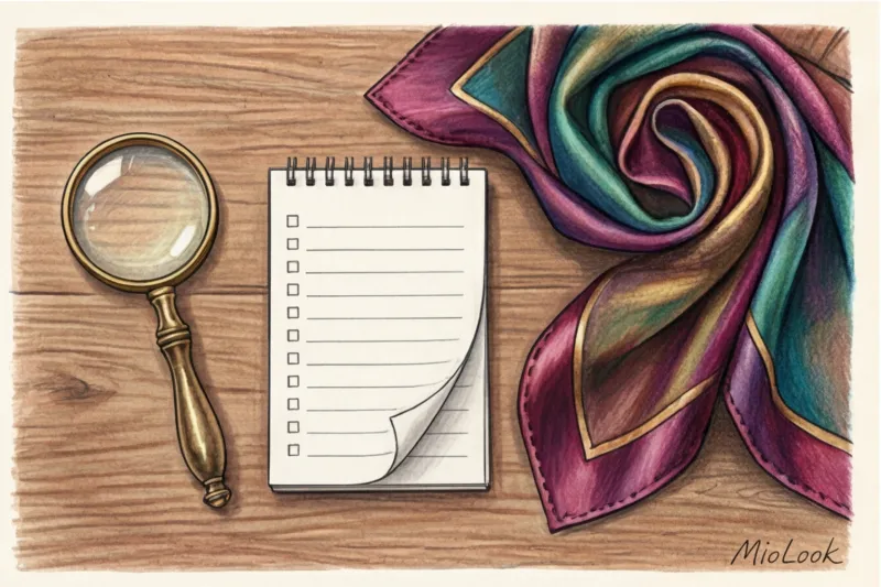 Как найти настоящий шелк в секонд-хенде: визуальные и тактильные признаки качества - 7