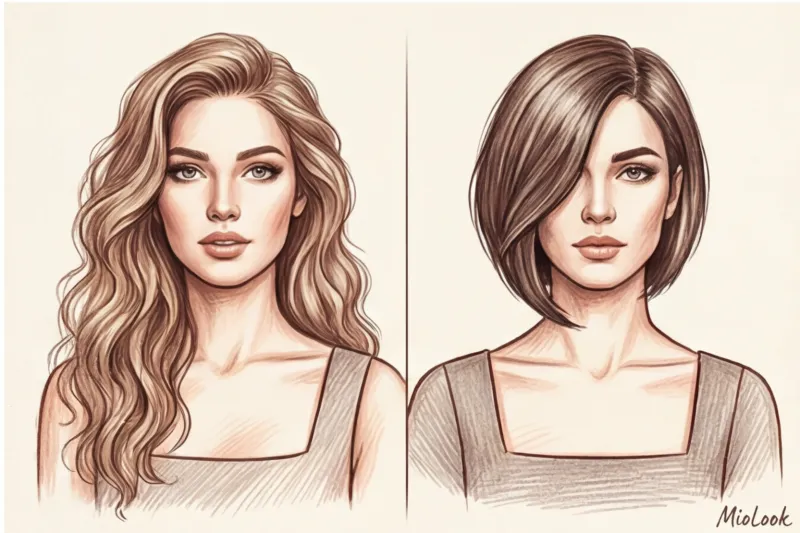 Прически под квадратный вырез: балансируем геометрию образа - 9