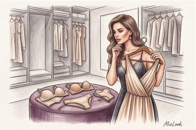 Белье со спецэффектами: что надеть под платье с открытой спиной или глубоким декольте - 7