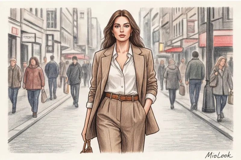 Как носить ремень, чтобы визуально скрыть живот - 8