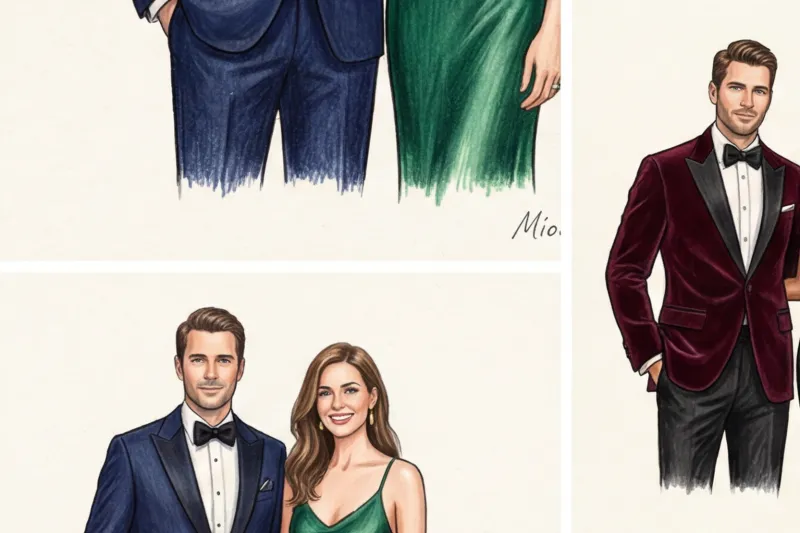 Вечерний Family Look: дресс-код Black Tie для пар и семей - 4