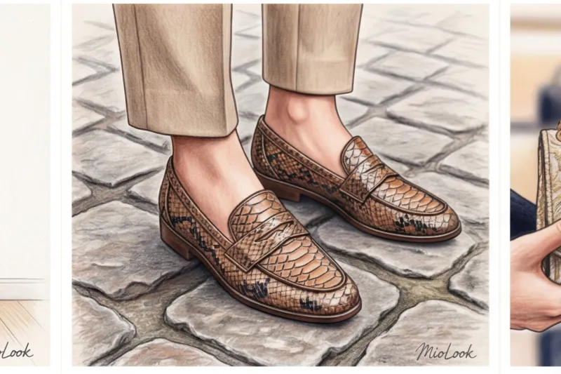 Акцентные детали: как вписать обувь и сумки с принтом в базовый гардероб - 8