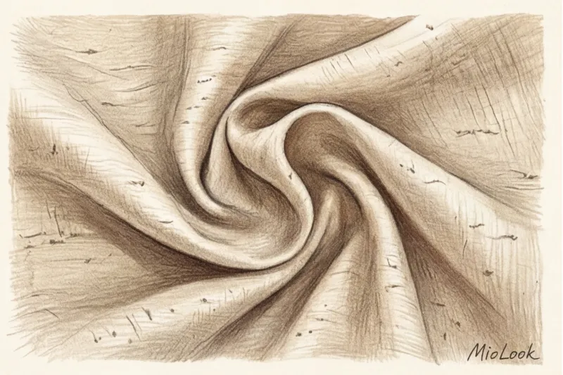 Как найти настоящий шелк в секонд-хенде: визуальные и тактильные признаки качества - 4