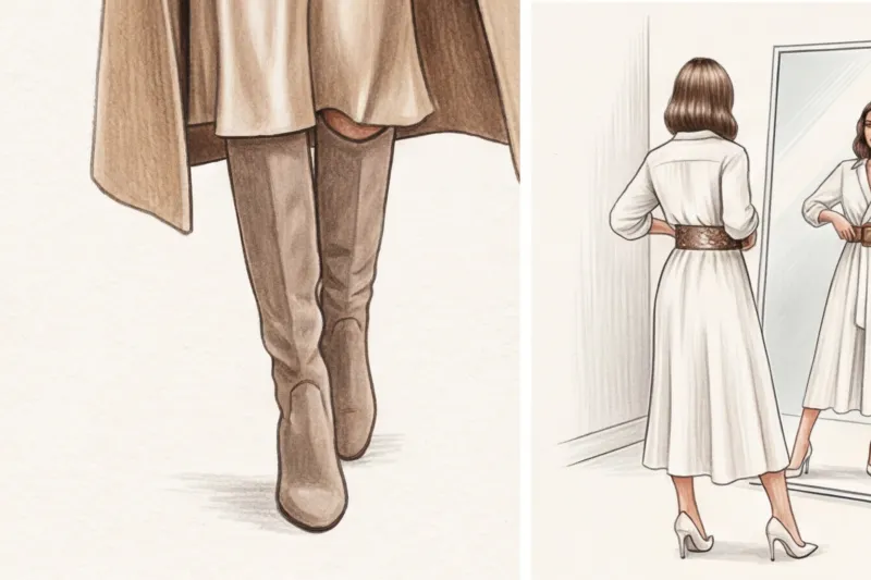 Тотал-лук, который не выглядит скучно: как спасти монохромный образ с помощью фактур - 7