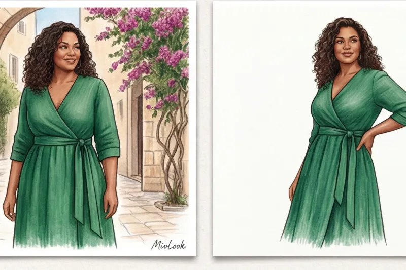 Летний гардероб plus-size: как одеваться в жару стильно и с комфортом - 8