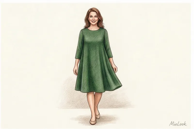 Платье-трапеция - 2