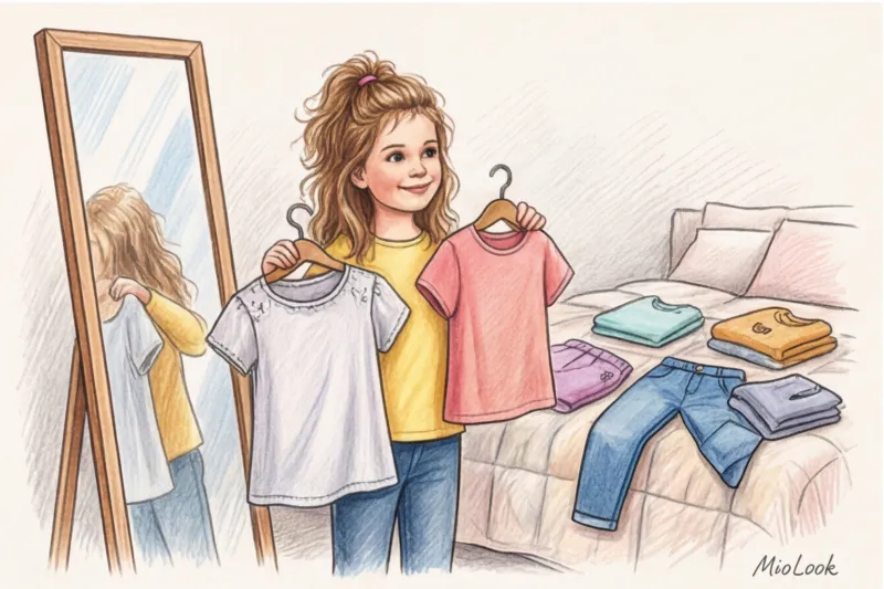 Капсульный гардероб для девочки: от нарядных платьев до базовых джинсов - 7