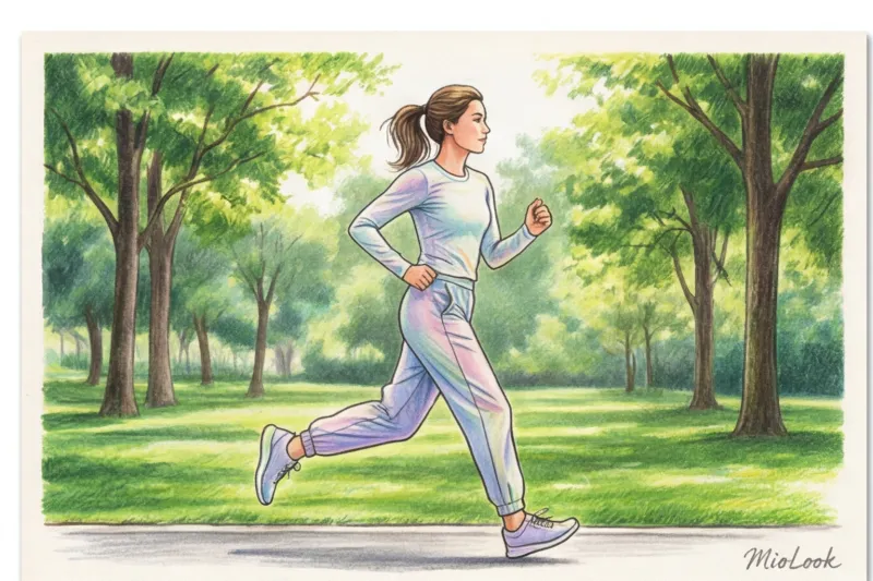 Modest sportswear for girls for the summer