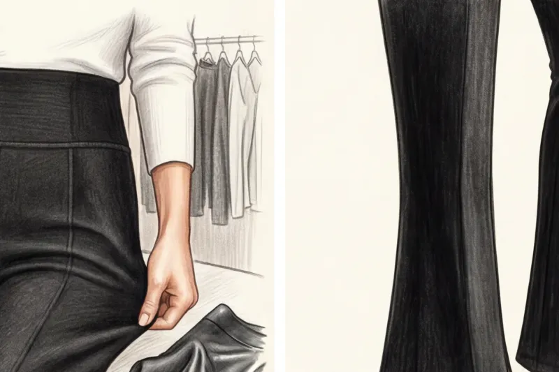 Легинсы клеш: как вписать главный тренд сезона в базовый гардероб - 2