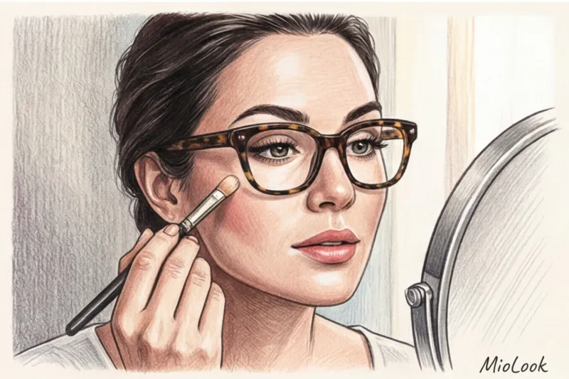 Макияж под очки для зрения: главные правила и частые ошибки - 8